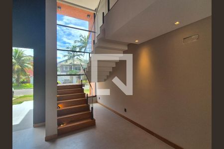 Escada Sala de casa de condomínio à venda com 4 quartos, 400m² em Barra da Tijuca, Rio de Janeiro