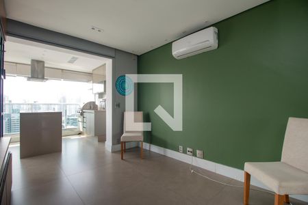 Sala de apartamento para alugar com 1 quarto, 59m² em Brooklin, São Paulo