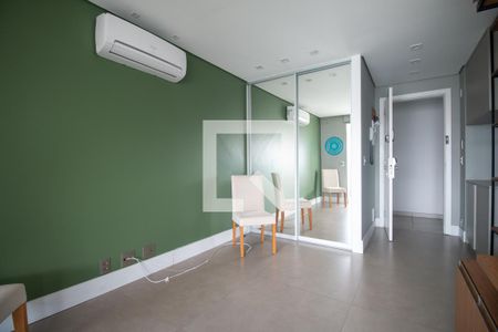 Sala de apartamento para alugar com 1 quarto, 59m² em Brooklin, São Paulo