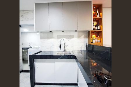 Sala/Cozinha de casa à venda com 1 quarto, 98m² em Bandeiras, Osasco