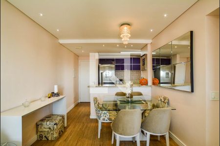 Sala de Jantar de apartamento para alugar com 3 quartos, 74m² em Campestre, Santo André