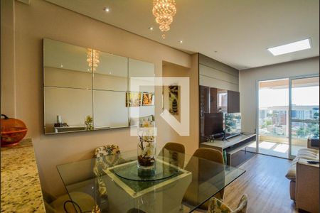 Sala de Jantar de apartamento para alugar com 3 quartos, 74m² em Campestre, Santo André
