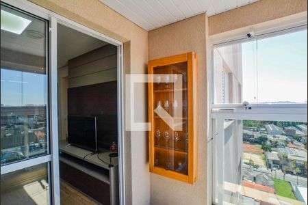 Varanda da Sala de apartamento para alugar com 3 quartos, 74m² em Campestre, Santo André