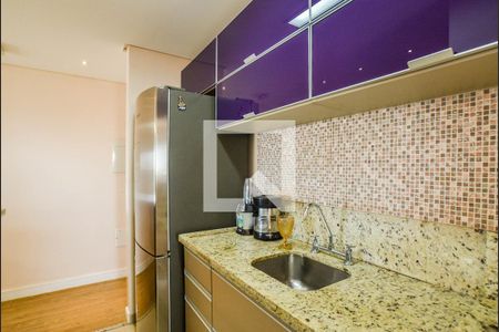 Cozinha de apartamento para alugar com 3 quartos, 74m² em Campestre, Santo André