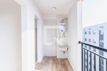 Varanda de apartamento à venda com 2 quartos, 44m² em Jaguaré, São Paulo