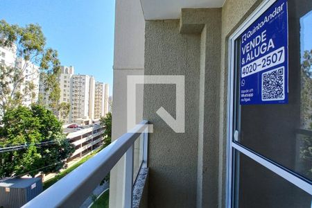 Varanda da Sala de apartamento para alugar com 2 quartos, 44m² em Jardim Nova Europa, Campinas