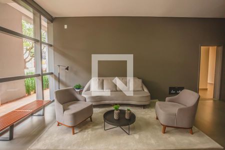 Hall de Entrada de apartamento para alugar com 1 quarto, 28m² em Vila Clementino, São Paulo