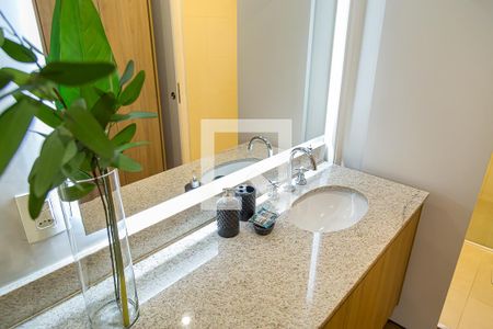 Banheiro de apartamento para alugar com 1 quarto, 28m² em Vila Clementino, São Paulo