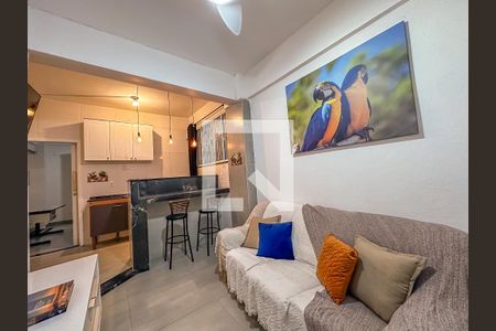 Sala de apartamento para alugar com 1 quarto, 48m² em Centro, Rio de Janeiro