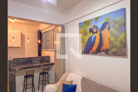 Sala de apartamento para alugar com 1 quarto, 48m² em Centro, Rio de Janeiro