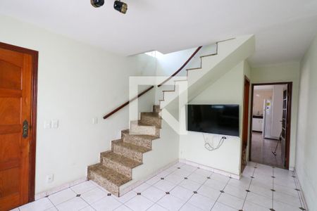 Sala de casa para alugar com 2 quartos, 110m² em Santo Antônio, São Caetano do Sul