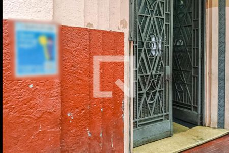 Fachada+Placa de kitnet/studio à venda com 1 quarto, 34m² em Santa Ifigênia, São Paulo