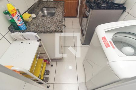 Cozinha de kitnet/studio à venda com 1 quarto, 34m² em Santa Ifigênia, São Paulo
