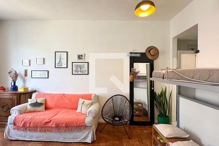 Sala de apartamento à venda com 1 quarto, 50m² em Copacabana, Rio de Janeiro