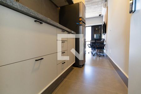 COZINHA de kitnet/studio para alugar com 1 quarto, 17m² em Cidade Universitária, Campinas