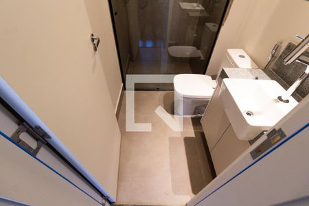 BANHEIRO de kitnet/studio para alugar com 1 quarto, 17m² em Cidade Universitária, Campinas