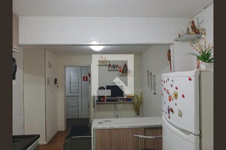 Cozinha de kitnet/studio à venda com 1 quarto, 36m² em República, São Paulo
