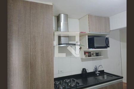 Cozinha de kitnet/studio à venda com 1 quarto, 36m² em República, São Paulo