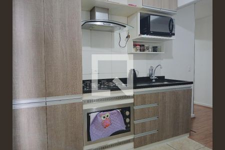Cozinha de kitnet/studio à venda com 1 quarto, 36m² em República, São Paulo