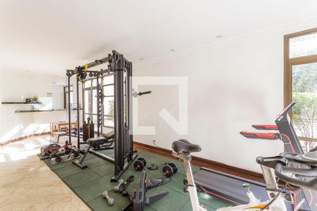 Área comum - Academia de apartamento para alugar com 3 quartos, 177m² em Itaim Bibi, São Paulo