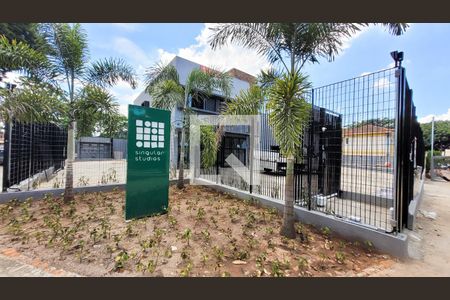 Fachada de kitnet/studio para alugar com 1 quarto, 17m² em Cidade Universitária, Campinas