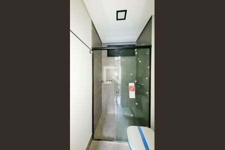 Banheiro Social de kitnet/studio para alugar com 1 quarto, 17m² em Cidade Universitária, Campinas