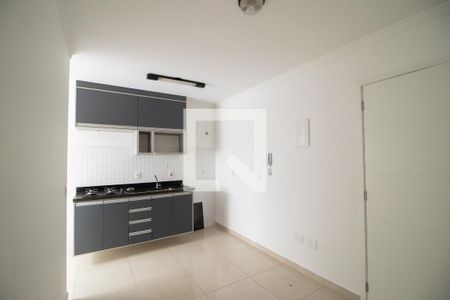 Sala e Cozinha de apartamento para alugar com 1 quarto, 31m² em Vila Gustavo, São Paulo