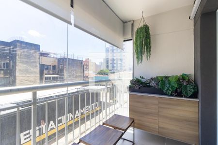Varanda de apartamento à venda com 2 quartos, 57m² em Centro, Campinas