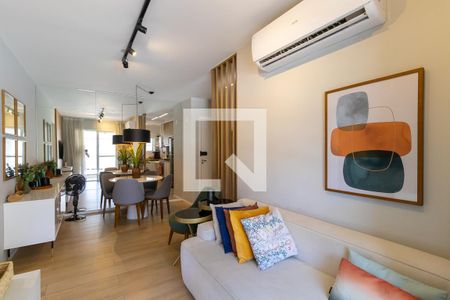 Sala de apartamento à venda com 2 quartos, 57m² em Centro, Campinas