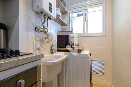 Área de serviço de apartamento à venda com 2 quartos, 57m² em Centro, Campinas