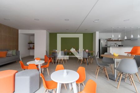 Área comum de apartamento para alugar com 2 quartos, 35m² em Vila Guilhermina, São Paulo