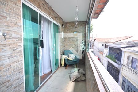 Sacada da Suíte 1 de casa à venda com 3 quartos, 280m² em Vila Dom Pedro Ii, São Paulo