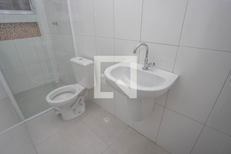 Banheiro de casa para alugar com 1 quarto, 30m² em Jardim Celia (zona Sul), Diadema