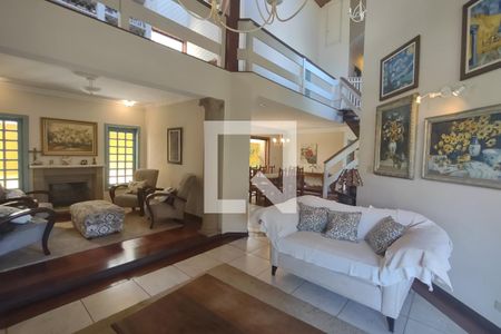 Sala de casa para alugar com 4 quartos, 382m² em Campestre, São Caetano do Sul