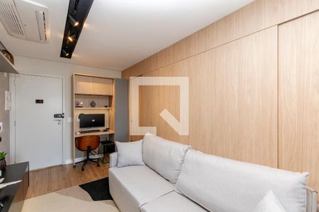 Sala de apartamento à venda com 1 quarto, 30m² em Cidade Monções, São Paulo