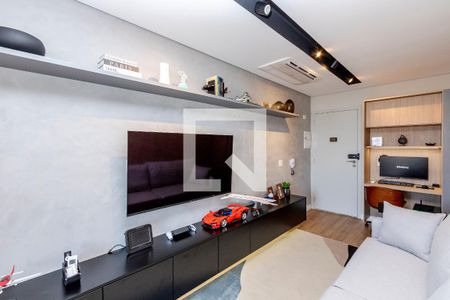 Sala de apartamento à venda com 1 quarto, 30m² em Cidade Monções, São Paulo