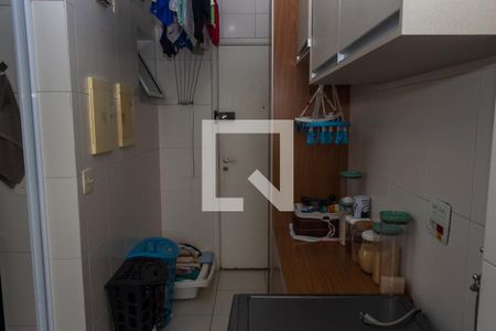 Área de Serviço de apartamento à venda com 3 quartos, 96m² em Vila Campo Grande, São Paulo