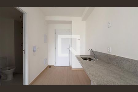 Cozinha de kitnet/studio à venda com 1 quarto, 26m² em Pinheiros, São Paulo