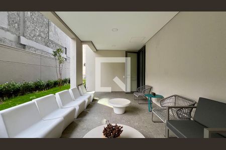 Área comum de kitnet/studio à venda com 1 quarto, 26m² em Pinheiros, São Paulo