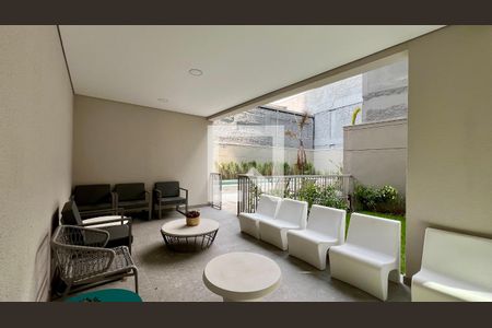 Área comum de kitnet/studio à venda com 1 quarto, 26m² em Pinheiros, São Paulo