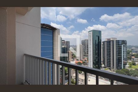 Sacada de kitnet/studio para alugar com 1 quarto, 26m² em Pinheiros, São Paulo