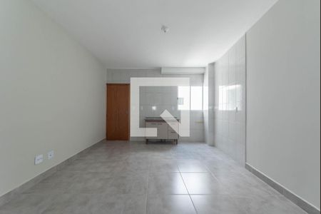 Sala/Cozinha de apartamento para alugar com 1 quarto, 49m² em Vila Brasilio Machado, São Paulo