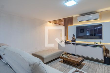 Sala de casa de condomínio à venda com 3 quartos, 196m² em Vila Nova, Porto Alegre