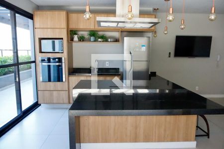 Área comum - Salão de festas de kitnet/studio à venda com 1 quarto, 36m² em Presidente Altino, Osasco