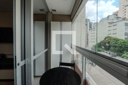 Sacada de kitnet/studio para alugar com 1 quarto, 22m² em Consolação, São Paulo