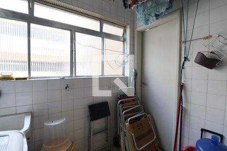 Área de Serviço de apartamento para alugar com 3 quartos, 103m² em Vila Julia, Guarujá