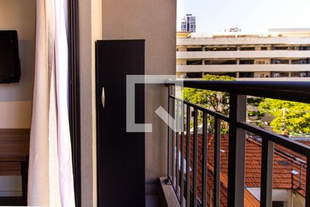Varanda de apartamento à venda com 1 quarto, 25m² em Perdizes, São Paulo
