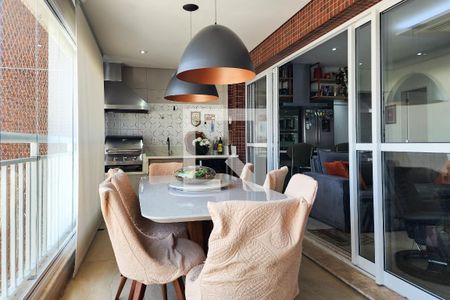 Varanda Gourmet  de apartamento à venda com 3 quartos, 127m² em Centro, São Bernardo do Campo