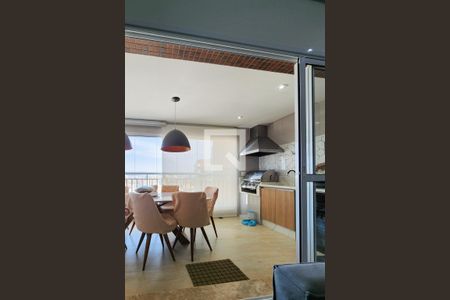 Varanda Gourmet  de apartamento à venda com 3 quartos, 127m² em Centro, São Bernardo do Campo