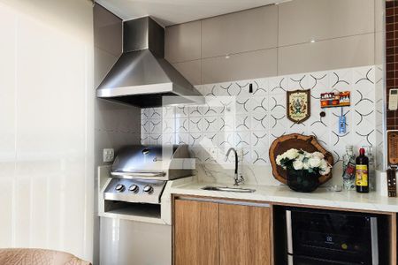 Varanda Gourmet  de apartamento à venda com 3 quartos, 127m² em Centro, São Bernardo do Campo